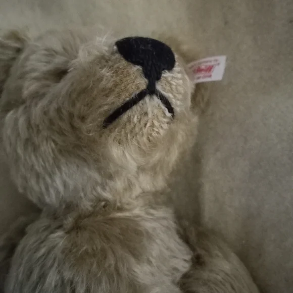 Steiff Cream Teddy Bear Authentic Tagged; Numbered - Picture 4 of 8